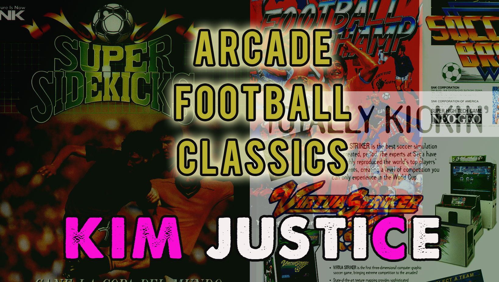 A video about football games in the arcade Retronauts