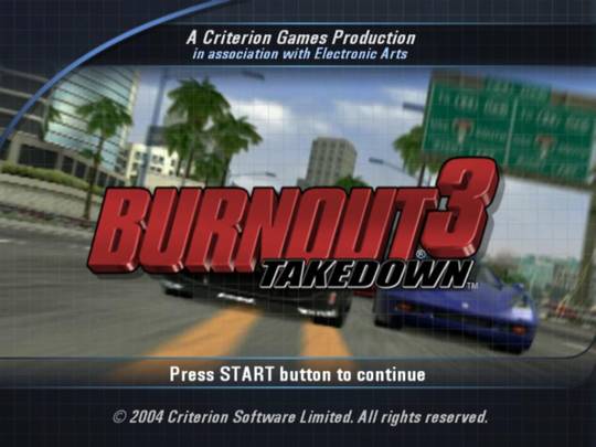 burnout 3 takedown 2004