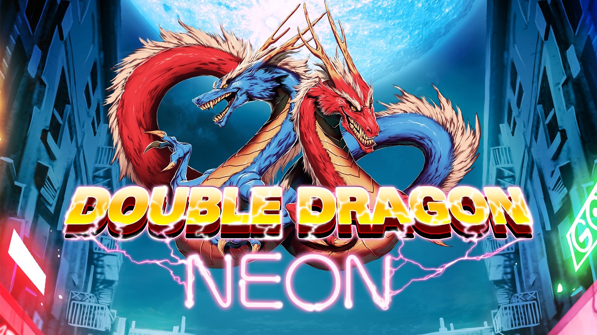 Double Dragon: Neon embraces the cheese and looks good doing it