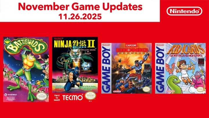 Retro Re-release Roundup, week of November 27, 2025